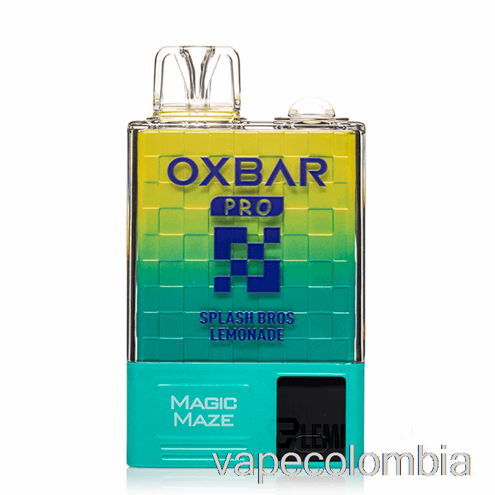 Kit Completo De Vapeo Oxbar Magic Maze Pro 10000 Desechables Splash Bros Limonada